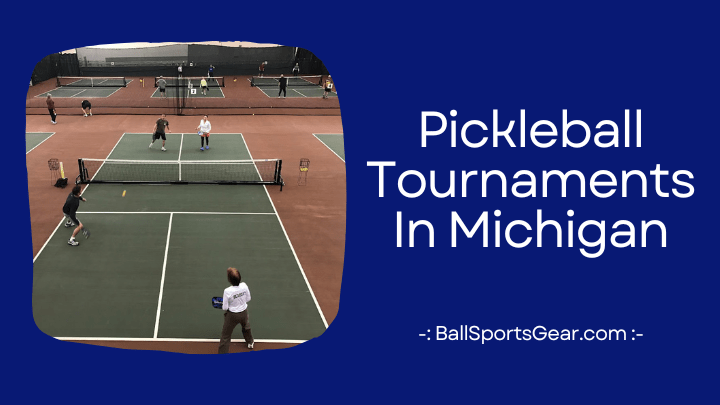Pickleball Tournaments In Michigan