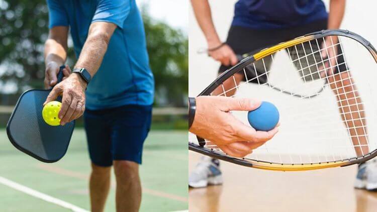 Racquetball vs pickleball