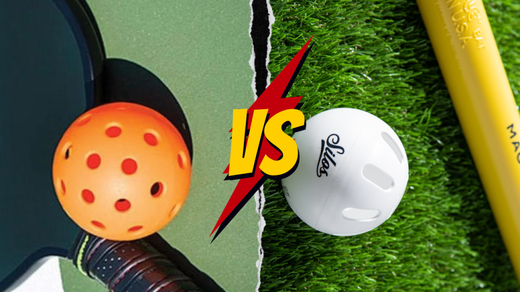 pickleball balls vs wiffle ball
