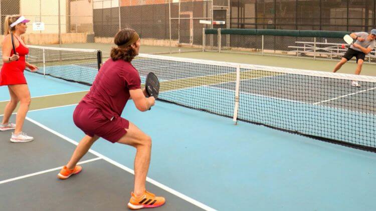 pickleball movement from ready position
