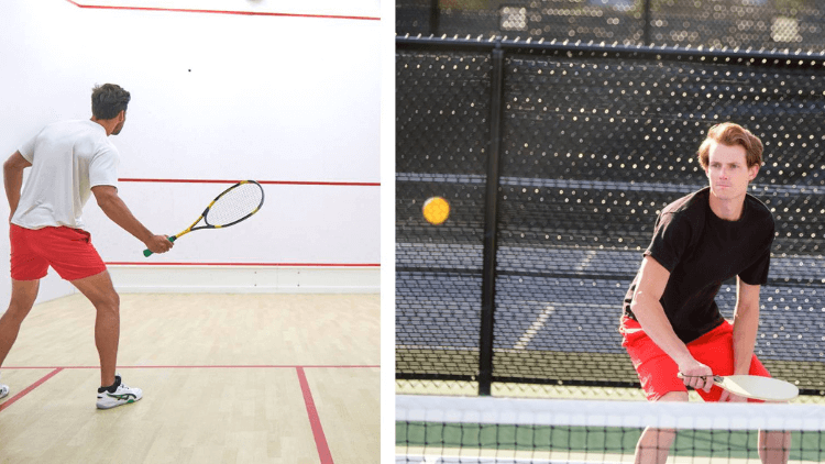 squash vs racquetball vs pickleball
